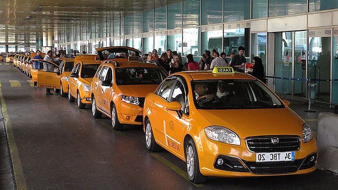 Taxi in Airport